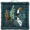 1001KDO POUR LA MAISON Coussin De Sol 45 X 45 Cm Toucan Brazilia