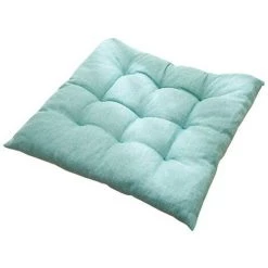 OUSUDELA Coussin En Lin épaissi Coussin De Chaise De Salle à Manger Hiver Bureau Siège Sédentaire Sous-étudiant Dortoir Coussin De Chaise De Voiture,40*40cm