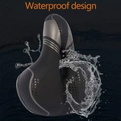 TANABATA Selle De Vélo En Gel Résistant Aux Chocs - Selle De Vélo Creuse Et Respirante - Coussin épais Doux Et Confortable - Pour VTT Et Vélo De Route Avec Housse Imperméable - Noir -France Coussin et housse de coussin Soldes Boutique 58461656 5