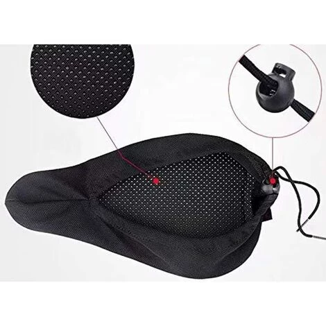 TANABATA Housse De Selle De Vélo En Gel (4 Pcs) Pour Selle De Vélo De Montagne Et Selle De Route, Coussin De Selle De Gel De Vélo Pour Femmes Et Hommes De Fits Cruiser Et Vélos Stationnaires 4 TANABATA Housse De Selle De Vélo En Gel (4 Pcs) Pour Selle De Vélo De Montagne Et Selle De Route, Coussin De Selle De Gel De Vélo Pour Femmes Et Hommes De Fits Cruiser Et Vélos Stationnaires – Image 4