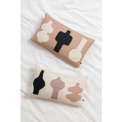 Lot De 2 Housses De Coussin Rectangulaires En Coton (30x50 Cm) Celten SKLUM Coton - Couleurs Naturelles 2 Lot De 2 Housses De Coussin Rectangulaires En Coton (30x50 Cm) Celten SKLUM Coton - Couleurs Naturelles – Image 2
