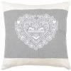 NO NAME Coussin 45 X 45 Cm 1 Coeur Rochebrune Gris - Gris
