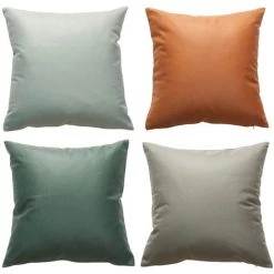 RANIPOBO Lot De 4 Housse De Coussin Decoratif Canape Taie D'oreiller Decoration Pour Chambre , Canape , Chaise , Lit , 45x45 Cm
