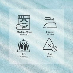 Lot De 4 Housse Coussin Decoration Salon Noel Moderne Pour Coussin Canape Et Fauteuil De Bureau Carré En Velours Doux De Double Face（ 30x50，Bleu Ciel ） GrooFoo -France Coussin et housse de coussin Soldes Boutique 58665305 5