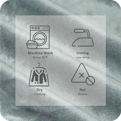 Lot De 4 Housse Coussin Decoration Salon Noel Moderne Pour Coussin Canape Et Fauteuil De Bureau Carré En Velours Doux De Double Face（ 30x50，Gris Argenté ） GrooFoo -France Coussin et housse de coussin Soldes Boutique 58665334 5