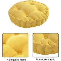 ENLENK Chaise Coussin Fauteuil Siège Canapé Coussin Rond Intérieur Et Extérieur épaissi Décoration Bureau à Domicile Salle à Manger Voiture Salon Orange -France Coussin et housse de coussin Soldes Boutique 58845522 3