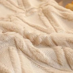 4 Pcs Doux Peluche Laine Courte Velours Décoratif Housses De Coussin Luxe Style Pour Canapé Chambre Blanc 45 X 45 Cm GrooFoo -France Coussin et housse de coussin Soldes Boutique 58846254 2