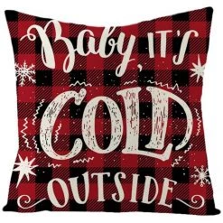 Ensoleillé Accueil Décoration De Noël Housse De Coussin Survivant Famille Taie D'oreiller Jetable Housse D'oreiller -France Coussin et housse de coussin Soldes Boutique 59010721 3