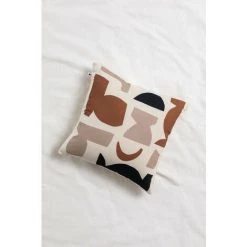 Lot De 2 Housses De Coussin En Coton Polivi SKLUM Coton - Beige -France Coussin et housse de coussin Soldes Boutique 59217569 3