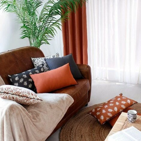 ENJOY HOME Coussin Rectangulaire Lily Gris 3 ENJOY HOME Coussin Rectangulaire Lily Gris – Image 3