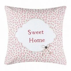 LOVELY CASA Coussin (50 Cm) Amelia Rouge -France Coussin et housse de coussin Soldes Boutique 59311848 3