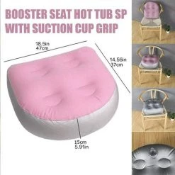 PERLE RARE Coussin De Siège De Baignoire Gonflable Avec Ventouse Pour Baignoire, Spa, Jacuzzi -France Coussin et housse de coussin Soldes Boutique 59325648 4