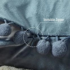 ZOLGINAH Housse De Coussin 50x50 Gros Coussin De Canapé Decoratifs Lot De 2 Housse Coussin Bleu En Velours Doux Pour Deco Boheme 8 ZOLGINAH Housse De Coussin 50x50 Gros Coussin De Canapé Decoratifs Lot De 2 Housse Coussin Bleu En Velours Doux Pour Deco Boheme -France Coussin et housse de coussin Soldes Boutique 59344557 4