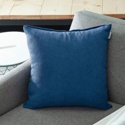 ZOLGINAH Lot De 2 Housse De Coussin 45x45cm Décoratif Canapé En Chenille Housses Coussin Decoration Chambre Carré Couleur Uni Pour Chaise,Voiture,Bureau, Marine 8 ZOLGINAH Lot De 2 Housse De Coussin 45x45cm Décoratif Canapé En Chenille Housses Coussin Decoration Chambre Carré Couleur Uni Pour Chaise,Voiture,Bureau, Marine -France Coussin et housse de coussin Soldes Boutique 59344746 4