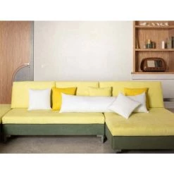 CATHERINE Coussins Lit Et Canape Oreillers Decoratif Accessoires Pour Sofa Et Lit Decoration Aesthetic Pour Salon Et Exterieur Antiallergiques Et Anti-Acariens Avec Taie D'oreiller En Coton Et Polyest，45cm×45cm -France Coussin et housse de coussin Soldes Boutique 59485775 4