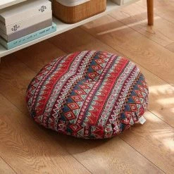 CATHERINE Galette De Chaise Ronde, 10/15 Cm D'épaisseur, Coussins De Chaise Doux, Pour La Maison, Le Bureau, La Salle à Manger, Le Sol, Le Jardin, La Chambre, La Salle De Jeux (40 X 40 X 10 Cm, E)