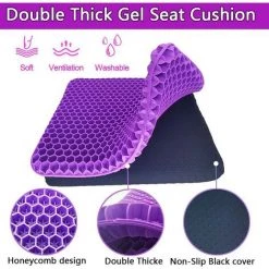 TINOR Coccyx De Siège Orthopédique Coussin Gel Coussin Ergonomique Pour Bureau Voiture Fauteuil Roulant 7 TINOR Coccyx De Siège Orthopédique Coussin Gel Coussin Ergonomique Pour Bureau Voiture Fauteuil Roulant -France Coussin et housse de coussin Soldes Boutique 59684341 3
