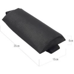 MACARON Coussin De Tête Pour Appui-tête - Pour Chaise De Plage Pliante - Pour Jardin, Pique-nique, Plage - Noir LO-Ron -France Coussin et housse de coussin Soldes Boutique 59725903 5