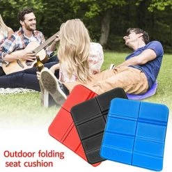 HEGUYEY Coussin De Siège Étanche, 3 Coussins De Mousse Siège Pliables Camping,Imperméables, Pliable, Pour Voyage Randonnée Pique-Nique Jardin Stade, 3 Couleurs -France Coussin et housse de coussin Soldes Boutique 59762068 3