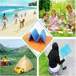 HEGUYEY Coussin De Siège Étanche, 3 Coussins De Mousse Siège Pliables Camping,Imperméables, Pliable, Pour Voyage Randonnée Pique-Nique Jardin Stade, 3 Couleurs -France Coussin et housse de coussin Soldes Boutique 59762068 5