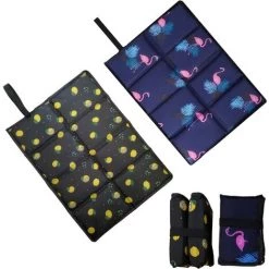 HEGUYEY Lot De 2 Coussins De Siège Pliables Pour L'extérieur - Imperméables - Pour Enfants - Pour La Randonnée, La Chasse, Le Jardin, Le Stade De Hunting