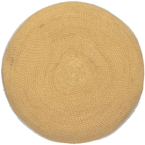 HOMEMAISON Coussin De Sol Bimatières Multicolore Ø 44 Cm X H 15 Cm - Multicolore 1 HOMEMAISON Coussin De Sol Bimatières Multicolore Ø 44 Cm X H 15 Cm - Multicolore