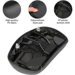 BEARSU Selle De Vélo Rembourrée, PU Sans Nez Large Remplacement Confortable Coussin De Siège De Vélo Sans Pression Avec Double Arc De Suspension De Suspension Pour Vélo De Route/Montagne/Pliant 7 BEARSU Selle De Vélo Rembourrée, PU Sans Nez Large Remplacement Confortable Coussin De Siège De Vélo Sans Pression Avec Double Arc De Suspension De Suspension Pour Vélo De Route/Montagne/Pliant -France Coussin et housse de coussin Soldes Boutique 59859155 3