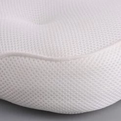 PERLE RARE Tapis De Bain Oreiller De Bain Avec 4 Grandes Ventouses Pour Le Soutien De La Tête, Du Dos Et Des épaules, Adapté à Toutes Les BaignoiresBlanc -France Coussin et housse de coussin Soldes Boutique 59968385 4