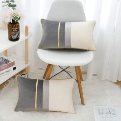 DENUOTOP Housses De Coussin Housses De Coussin Rectangle Moderne Taies D'oreiller Longues Et Solides Décoratives Pour Canapé Banc Chambre Chaise De Voiture Gris 30x50cm 8 DENUOTOP Housses De Coussin Housses De Coussin Rectangle Moderne Taies D'oreiller Longues Et Solides Décoratives Pour Canapé Banc Chambre Chaise De Voiture Gris 30x50cm -France Coussin et housse de coussin Soldes Boutique 60006523 4