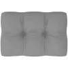 Topdeal Coussin De Canapé Palette Gris 60x40x10 Cm FF314438_FR