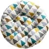 FLYME Coussin Rond Dossier Canapé Chaise Coussin épaissi Confortable Tapis De Sol