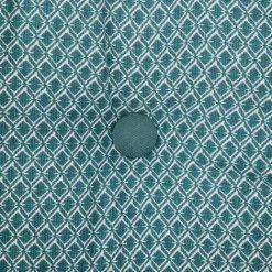 ATMOSPHERA Coussin De Sol En Coton - 40 X 40 X 8 Cm - Bleu Canard -France Coussin et housse de coussin Soldes Boutique 60113066 3