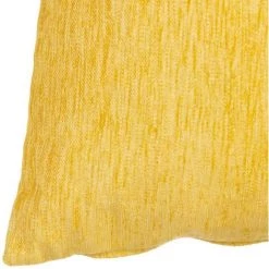 NATACHA.B Coussin Tissu Chiné Déhoussable 60x60cm Denz | Jaune - Jaune -France Coussin et housse de coussin Soldes Boutique 60141547 4