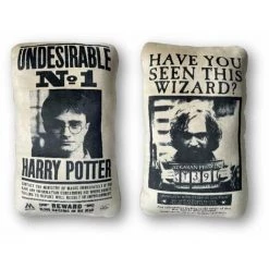 HARRY POTTER COUSSIN DOUBLE FACE WANTED 60 CM LYO 672HAR040