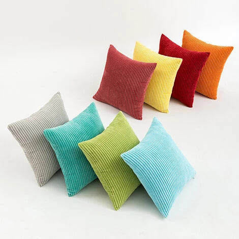 BENOBBY KIDS Housse De Coussin Déco En Velours Côtelé 45 X 45 Cm (non Garnie) 3 BENOBBY KIDS Housse De Coussin Déco En Velours Côtelé 45 X 45 Cm (non Garnie) – Image 3