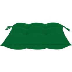 INLIFE Coussins De Chaise 2 Pcs Vert 40x40x7 Cm Tissu -France Coussin et housse de coussin Soldes Boutique 60599641 4