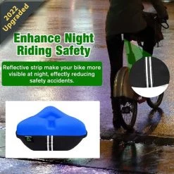 HEGUYEY Housse Selle Velo Confortable - Large Coussin De Siège De Vélo Confortable Rembourrée Couvre Cyclisme Pour Vélo Pour Vélo De Route/Montagne -France Coussin et housse de coussin Soldes Boutique 60657567 3