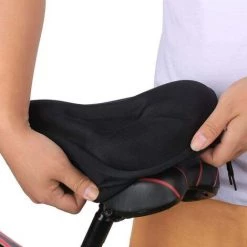 HEGUYEY Housse De Selle De Vélo, Silicone Coussin De Selle De Vélo En Gel Et Confortable Pour VTT De Montagne, Vélo De Route, Pour Hommes Et Femmes 7 HEGUYEY Housse De Selle De Vélo, Silicone Coussin De Selle De Vélo En Gel Et Confortable Pour VTT De Montagne, Vélo De Route, Pour Hommes Et Femmes -France Coussin et housse de coussin Soldes Boutique 60657584 3