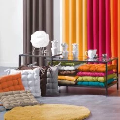 1001KDO POUR LA MAISON Coussin De Chaise Assise Matelassé 40 X 40 Cm Lin -France Coussin et housse de coussin Soldes Boutique 60951509 3