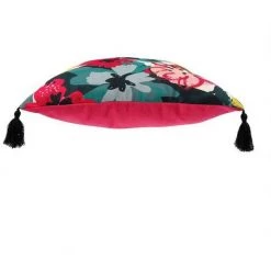 OSTARIA Housse De Coussin 40x40 Cm Fleurs - Rose 5 OSTARIA Housse De Coussin 40x40 Cm Fleurs - Rose -France Coussin et housse de coussin Soldes Boutique 60995820 3