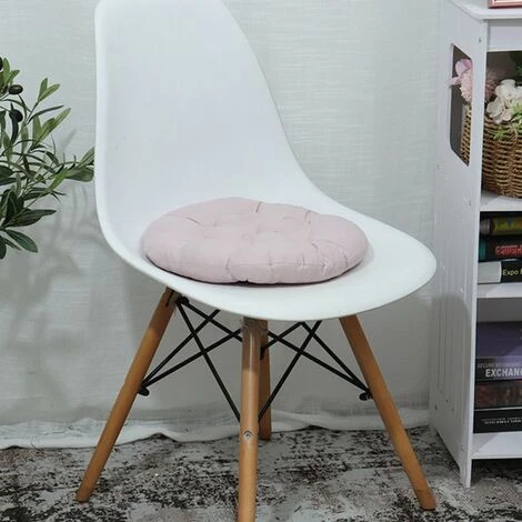 QERSTA Antidérapant Doux Rond Coton Chaise Coussin De Siège Canapé Oreiller Coussin Jardin Maison Intérieur Extérieur 15,8 X 15,8 Pouces 2 QERSTA Antidérapant Doux Rond Coton Chaise Coussin De Siège Canapé Oreiller Coussin Jardin Maison Intérieur Extérieur 15,8 X 15,8 Pouces – Image 2