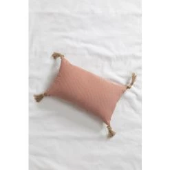 Coussin Rectangulaire En Coton (30x50 Cm) Almiz SKLUM Coton - Mousse Terracotta -France Coussin et housse de coussin Soldes Boutique 61134445 3