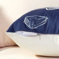 BARES Housse De Coussin Méditerranéen Artiste Cactus Plante Motif Taie D'oreiller Pour Canapé Maison Salon Chambre Décoration D'intérieur, 45x45cm, Ensemble De 4 Pièces(Ancre A) -France Coussin et housse de coussin Soldes Boutique 61207319 3