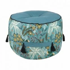 LOVELY CASA Coussin De Sol Grande Hauteur (H30 Cm) Keyra Bleu -France Coussin et housse de coussin Soldes Boutique 61241516 3