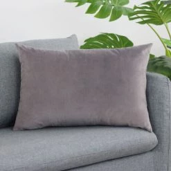 LITZEE Housse De Coussin, Lot De 2, Housses De Coussin Décoratives Carrées En Velours Doux Solide, Housses De Coussin Euro Pour Ferme, Canapé, Intérieur Et Extérieur, 60*80cm,Gris 7 LITZEE Housse De Coussin, Lot De 2, Housses De Coussin Décoratives Carrées En Velours Doux Solide, Housses De Coussin Euro Pour Ferme, Canapé, Intérieur Et Extérieur, 60*80cm,Gris -France Coussin et housse de coussin Soldes Boutique 61335723 4