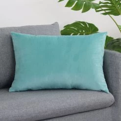 LITZEE Housse De Coussin, Lot De 2, Housses De Coussin Décoratives Carrées En Velours Doux Solide, Housses De Coussin Euro Pour Ferme, Canapé, Intérieur Et Extérieur, 30 X 50 Cm,Vert 7 LITZEE Housse De Coussin, Lot De 2, Housses De Coussin Décoratives Carrées En Velours Doux Solide, Housses De Coussin Euro Pour Ferme, Canapé, Intérieur Et Extérieur, 30 X 50 Cm,Vert -France Coussin et housse de coussin Soldes Boutique 61335744 4