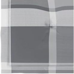 FIMEI Coussins De Chaise De Jardin 4pcs Carreaux Gris 50x50x3cm Tissu 9 FIMEI Coussins De Chaise De Jardin 4pcs Carreaux Gris 50x50x3cm Tissu -France Coussin et housse de coussin Soldes Boutique 61382342 5
