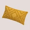 Coussin Rectangulaire En Coton (30x50 Cm) Jerry SKLUM Coton - Moutarde