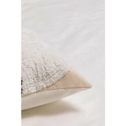 Coussin Rectangulaire En Coton (30x50 Cm) Lennor SKLUM Coton - Blanc - Noir -France Coussin et housse de coussin Soldes Boutique 61485969 3
