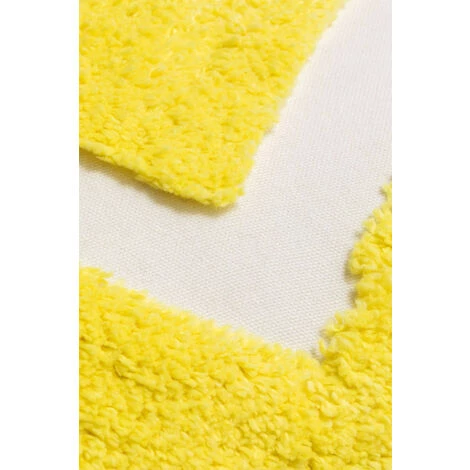 Coussin Carré En Coton (45x45 Cm) Sowyer SKLUM Coton - Jaune 5 Coussin Carré En Coton (45x45 Cm) Sowyer SKLUM Coton - Jaune – Image 5